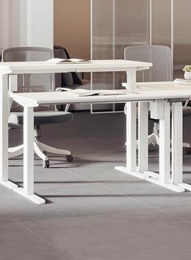 电动升降办公桌电脑桌工现代桌简约用办公室可升降桌83733简员易