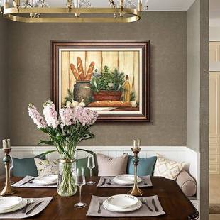 厅物装饰画客挂画餐食厅物花卉卧室FM657668玄关壁画单幅墙画静美