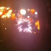 幕墙彩12v防水幻彩色屏背屏景EL透明LD广W 100告宣传彩厂家直供