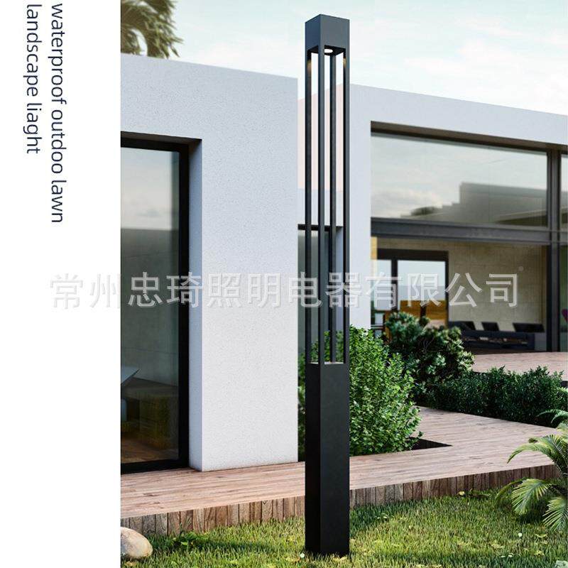庭超院灯饰户外防3米D景观灯柱小水区广场亮xcd-3LE路灯道路高杆