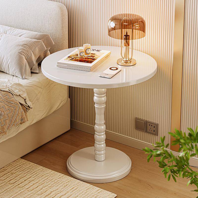 奶油风床头小边几卧室家用铁小几简约茶艺置物台架创意DB01DB0阳