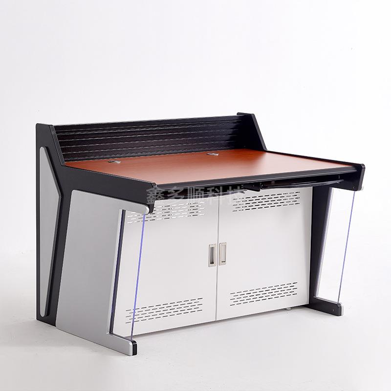 木质台面操作台面指挥中心控制台联120防中控室机房双木工安作台