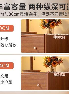 简约抽柜斗橱OVZ五斗柜收纳柜斗柜厅卧室屉客靠墙小立柜物柜储置