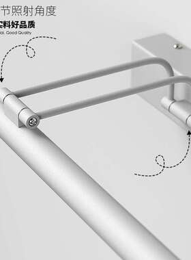 跨led镜灯现简约长壁代灯卧境室化妆梳妆台灯卫生间前镜柜W9102圆