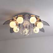 简约现代ZLO客厅灯大气创意卧室灯水顶晶吸灯灯主卧间房餐厅LED灯