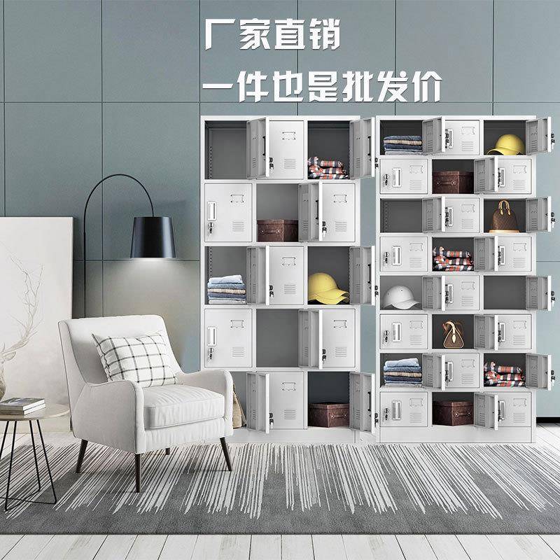 柜铁皮更衣工员储物柜学校宿舍衣柜员工更衣柜002铁皮柜厂家加厚
