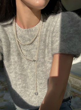 法式轻熟珍珠链 慵懒迷人的颈间诗篇 诠释举重若轻的时尚智慧