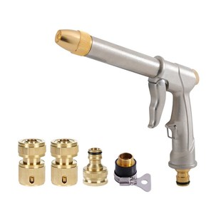 家用洗车水枪金属m喷水枪多功能水枪水管浇花喷头冲地刷车水枪