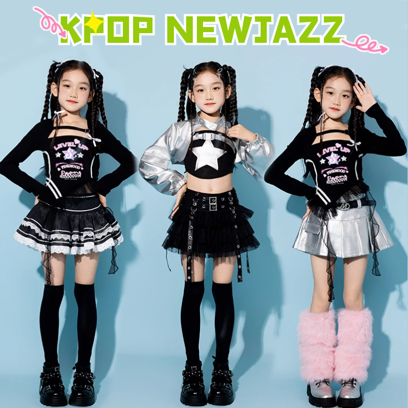 韩舞kpop蹈服啦啦队服装女爵士舞