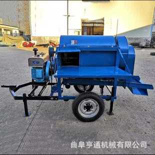 18马力柴油款 水稻高粱脱粒机 脱粒机 90型大豆蚕豆青豆脱粒机