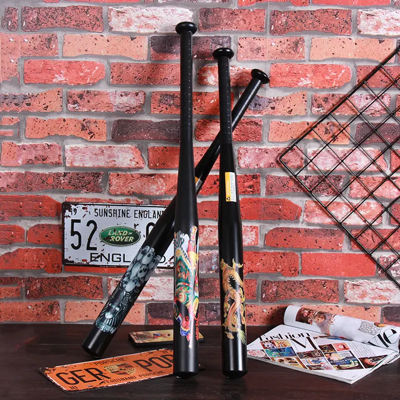 车载健防身武器垒球棒球棒加厚合金钢棒球棍可定制做LOGO一件*