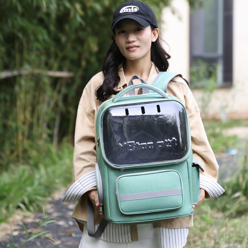 夏季复古猫包户外包透明大容量