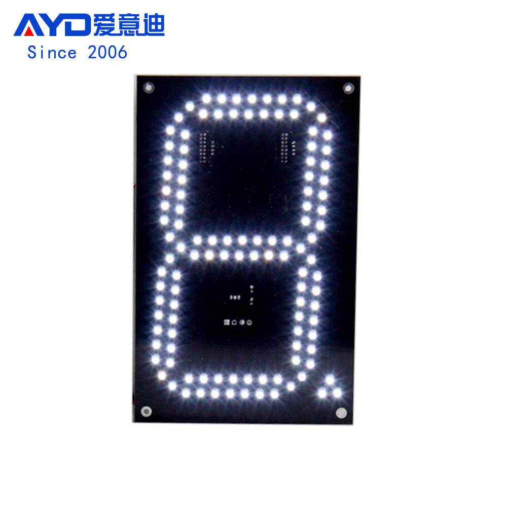 神农架湖北加油站广告牌LED价格数字屏8寸LED数字板配件供应厂家