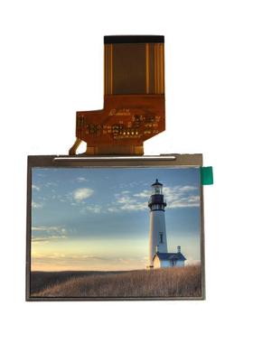 3.5寸TFT320*240液晶显示屏RGB接口54PIN彩色液晶屏