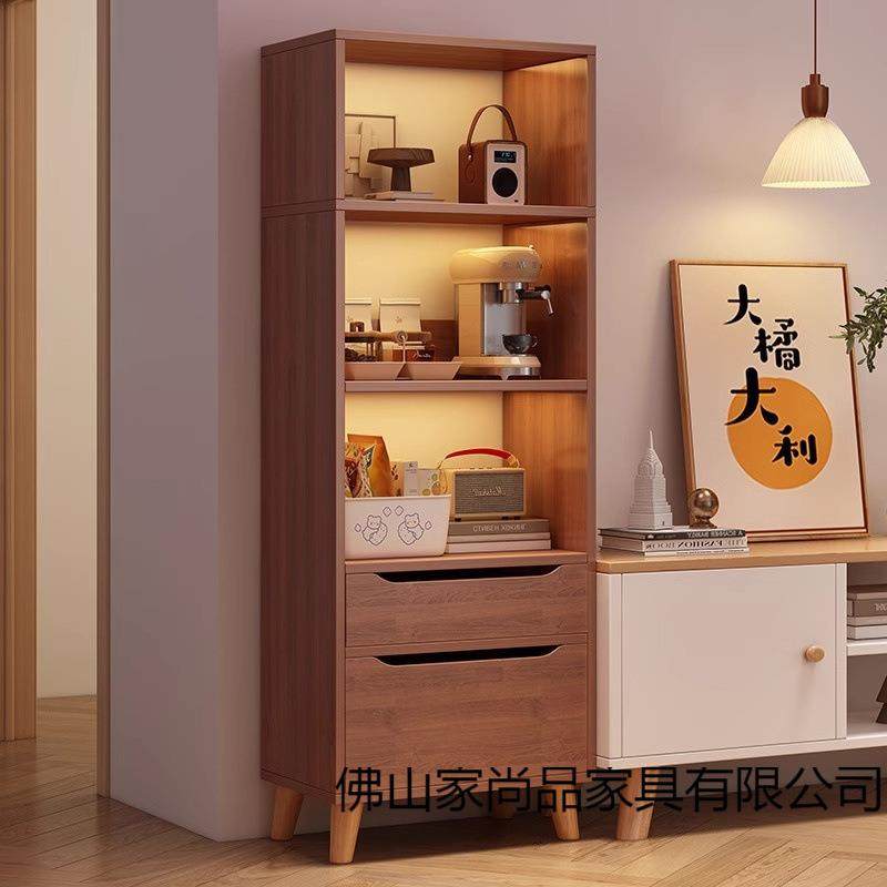 书柜现代简约立柜家用书架落地置物架客厅储物柜小窄柜防尘陈列柜,3C数码配件,USB灯,淘宝优惠券,粉丝福利购,淘宝优惠卷