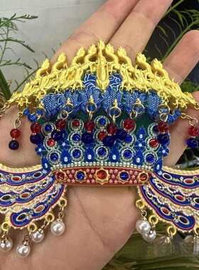 北京国博孝端皇后凤冠金属冰箱贴国风高颜值旅游纪念磁吸家居装饰