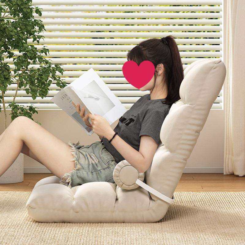 网红懒人沙发学生宿舍床上靠背椅飘窗榻榻米单人小可睡躺椅,3C数码配件,USB灯,淘宝优惠券,粉丝福利购,淘宝优惠卷