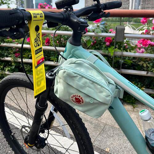 自行车前置挂包山地车横梁防水收纳置物包公路车骑行装备小配饰