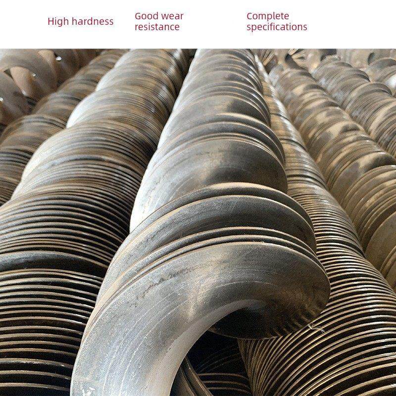碳钢扭龙螺旋刀片输送机提升机扭龙配件冷轧连续碳钢片不锈钢刀片