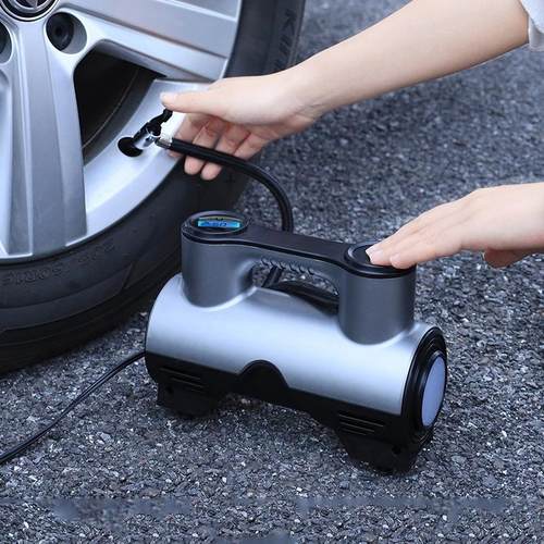 车载充气泵打气泵汽车用轮胎打气筒便携式大功率高压小型12v电动