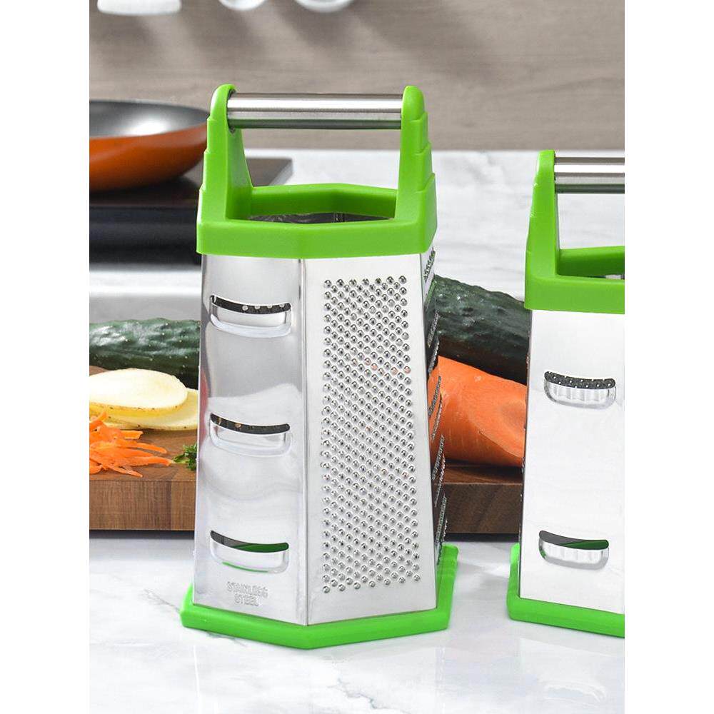 不锈钢四面刨六面刨丝器蔬果土豆萝卜切菜器多功能芝士奶酪刨丝器