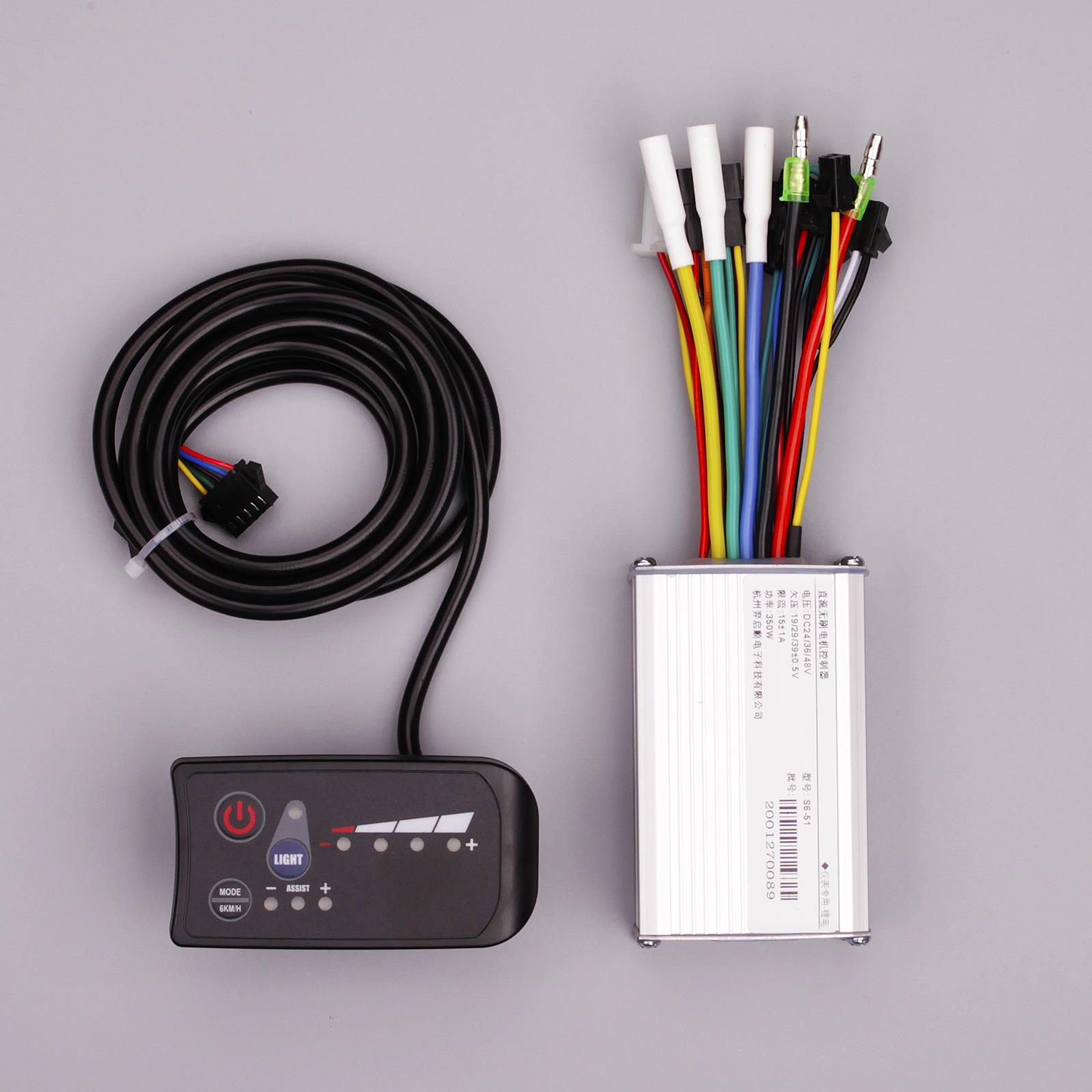 3250w电动滑板自行车仪表Led锂电池无刷控制器组辅助