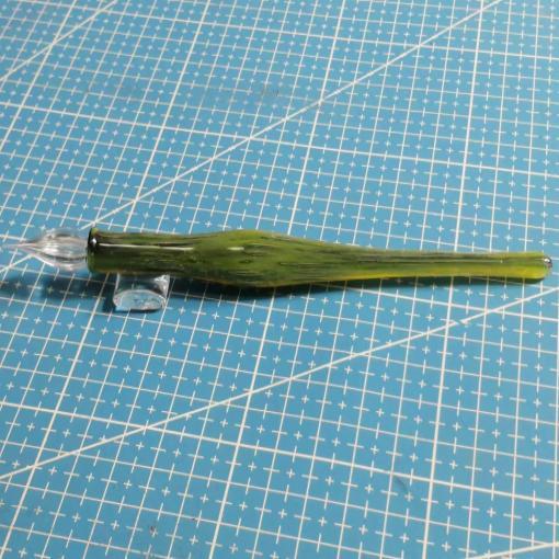 国产晟宗琦玻璃笔 手工水晶钻笔 蘸水笔文具个性定制玻璃纤维笔