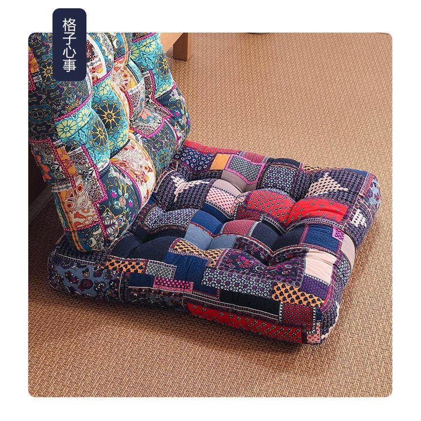 飘窗榻榻米坐垫棉麻日式蒲团美臀坐垫加厚布艺方圆形阳台打坐增高,居家布艺,蒲团,淘宝优惠券,粉丝福利购,淘宝优惠卷