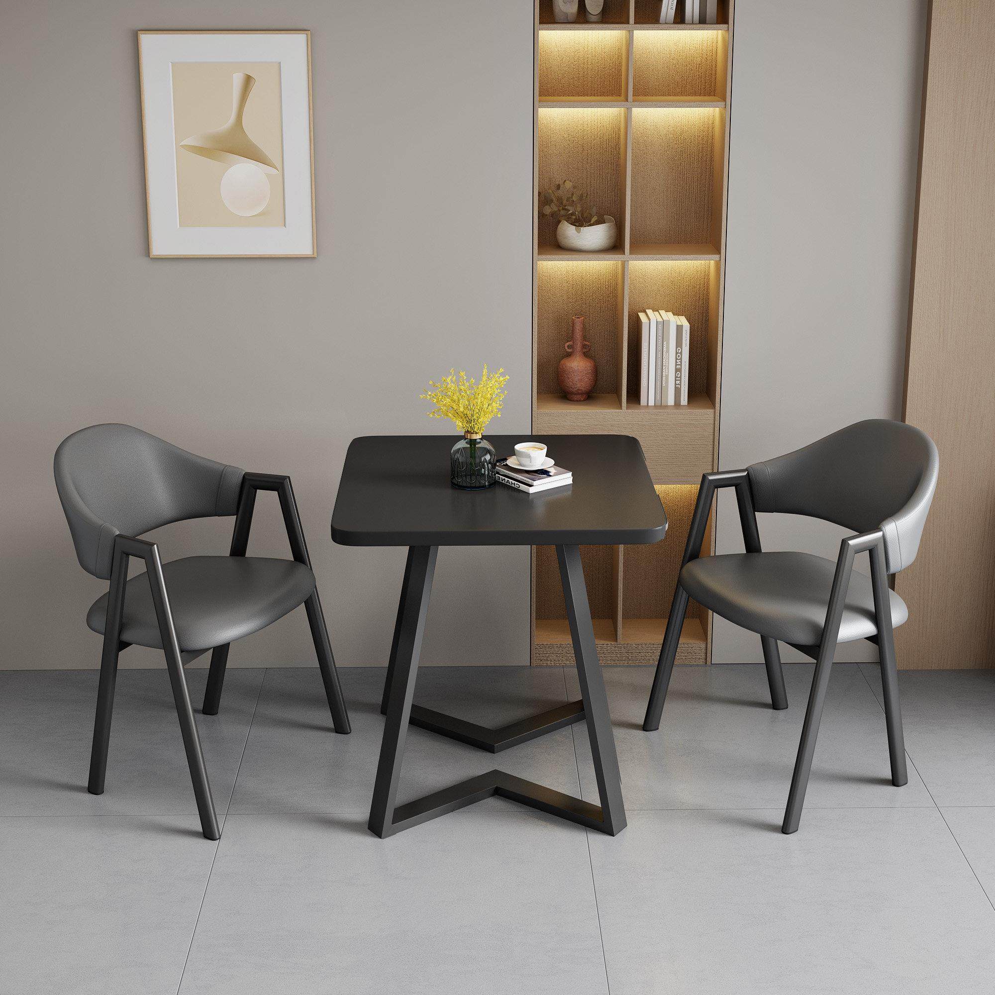 轻奢简约洽谈桌椅组合家用小户型阳台小茶几办公接待会客小方桌子,住宅家具,板木餐桌,淘宝优惠券,粉丝福利购,淘宝优惠卷