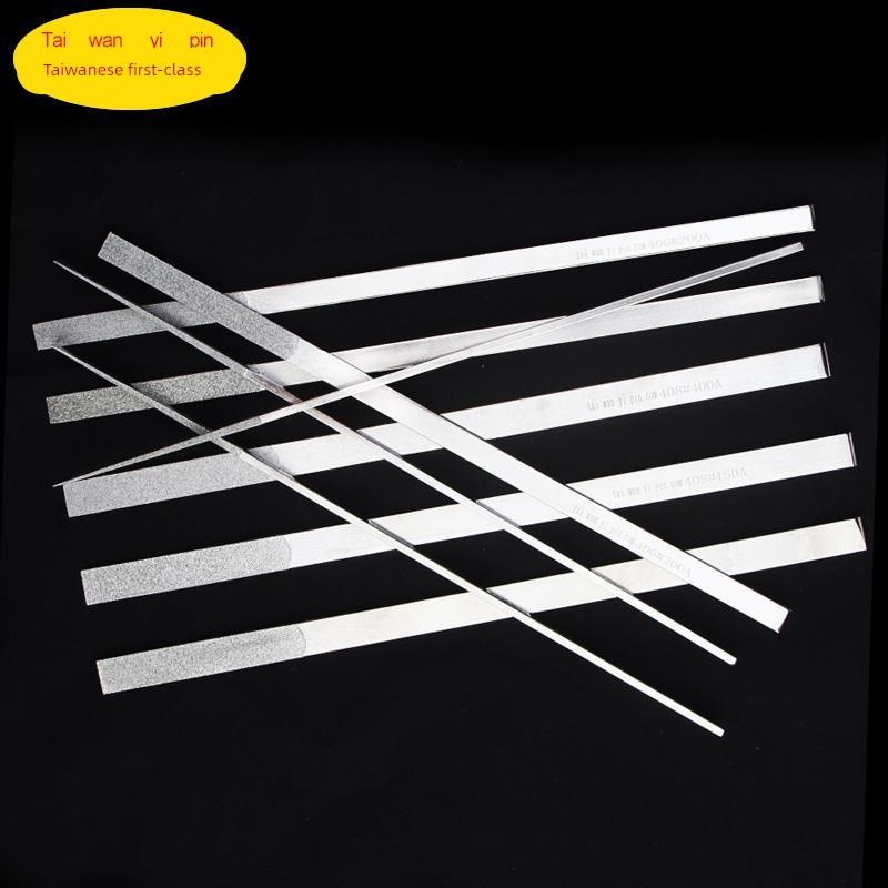 台湾一品正品合金锉刀套装金刚石锉刀 大平斜合金扁锉CF-400