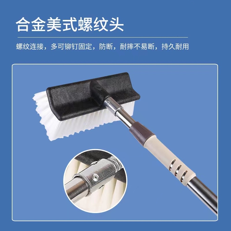 自助洗车拖把专用不伤车漆吸水软毛刷伸缩式除尘清洗不掉毛长杆