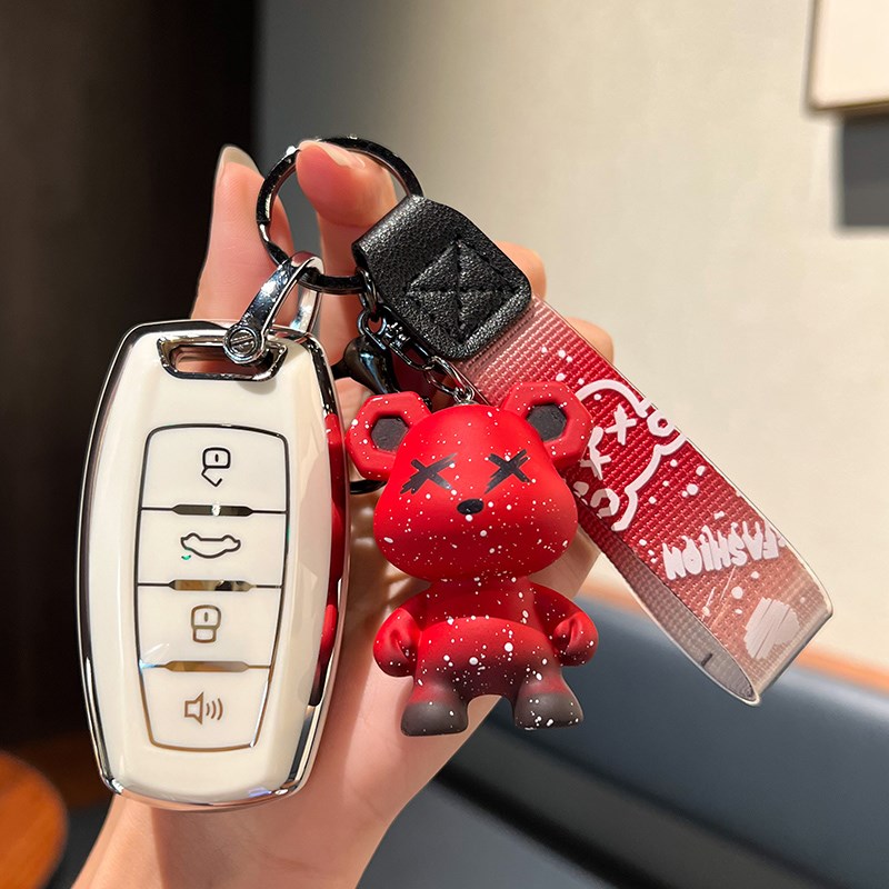 长城哈弗H6coupe钥匙套H2S/M6/F5/H4大狗F7X哈佛第三代汽车壳包扣