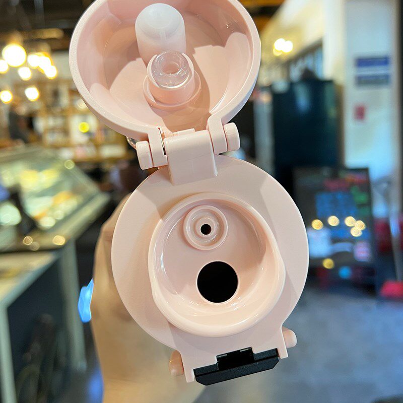 保温杯2025新款男款大容量吸管水杯初中学生儿童男孩上学专用杯子