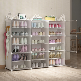 架防尘无门简易门口家用室内好看入户门鞋 鞋 柜收纳透气大容量经济