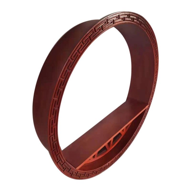 圆形回纹木框装饰框架实木线条窗户包边套框垭口玄关屏风隔断包邮,家居饰品,相框/画框,淘宝优惠券,粉丝福利购,淘宝优惠卷