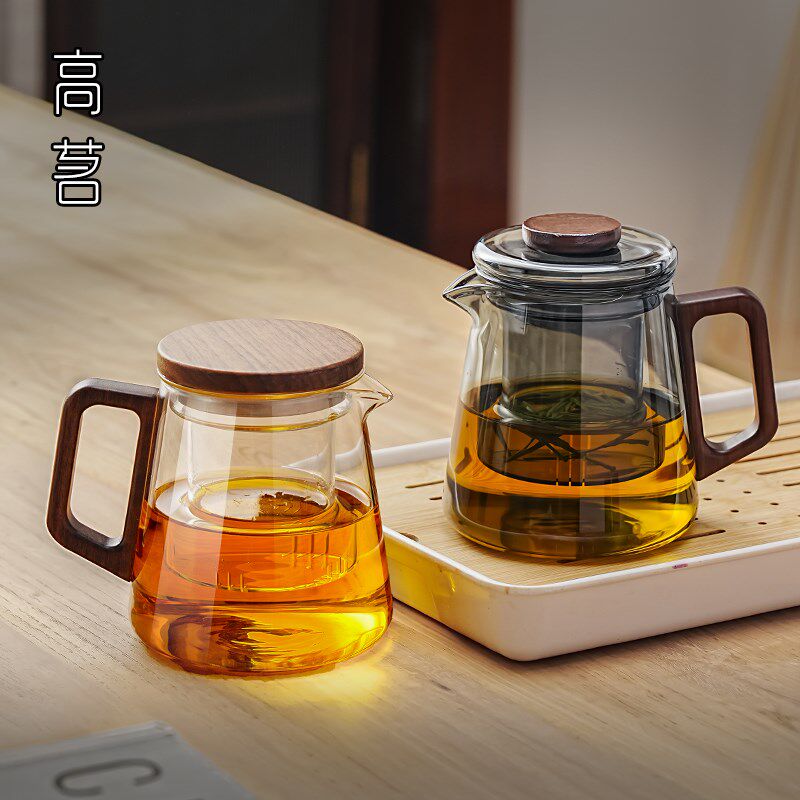 玻璃泡茶壶2026新款茶水分离式家用高档绿茶泡茶器耐高温茶壶茶具