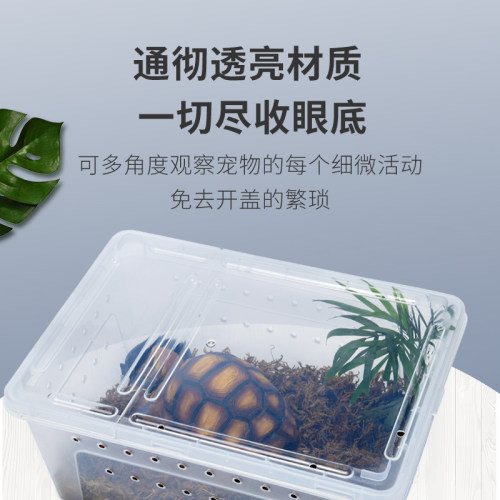 爬宠饲养盒孵化箱乌龟冬眠用品蜘蛛蛇角蛙蜥蜴蜗牛蚕防逃跑过冬盒