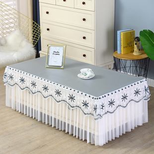 2022新款 高档皮革防水防油可擦正方长方茶几餐桌罩套桌布套子台布