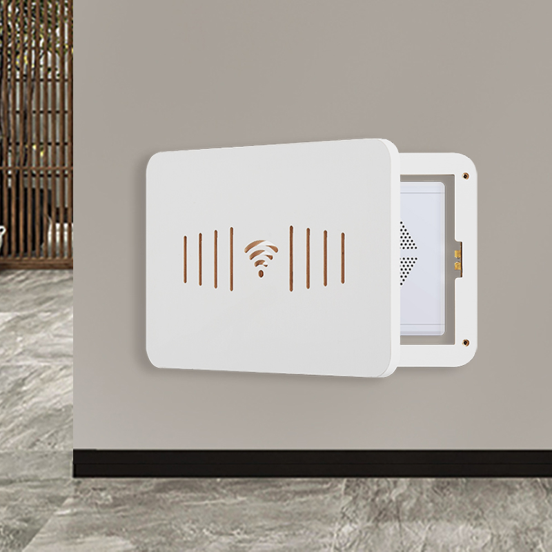 木工小舅 多媒体信息箱装饰遮挡盒 创意弱电箱盖板超薄信号箱挂画