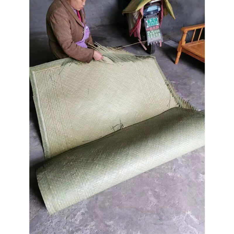 A947老式枕席天然头层青竹席竹篾席竹丝席儿时竹席手工青篾席竹编