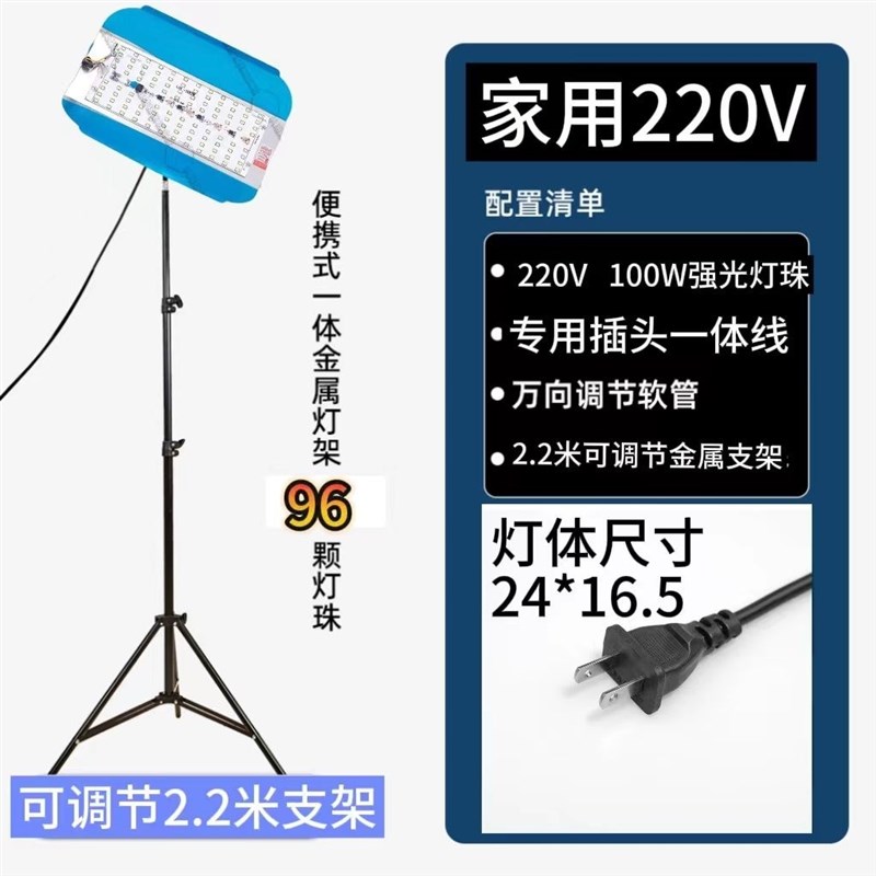led碘钨灯超亮露营灯摆摊灯夜市摆地摊灯户外应急照明工地专用灯