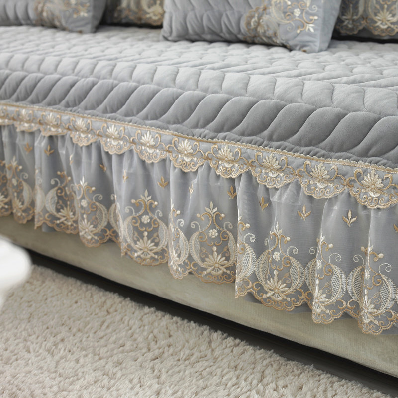 沙发垫冬季毛绒加厚防滑坐垫盖布欧式靠背巾客厅贵妃全包沙发套罩,居家布艺,沙发垫,淘宝优惠券,粉丝福利购,淘宝优惠卷