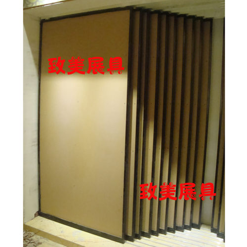 单独推拉板左右陶瓷展示柜展具瓷砖展架地板石材致美展具金属移动