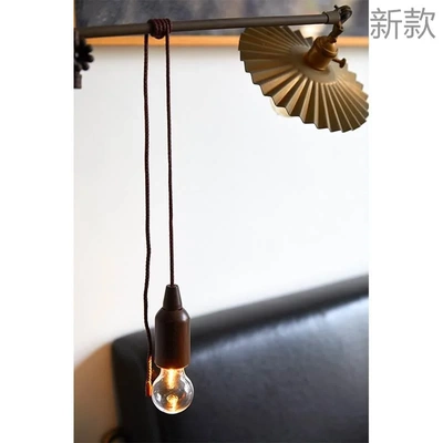 厂家跨境户外便携露营灯照明复古LED拉线灯拉绳灯野营地新款