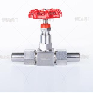 焊接针型阀针形阀 304 316截止阀门不锈钢J23W 160P针型阀 外螺纹