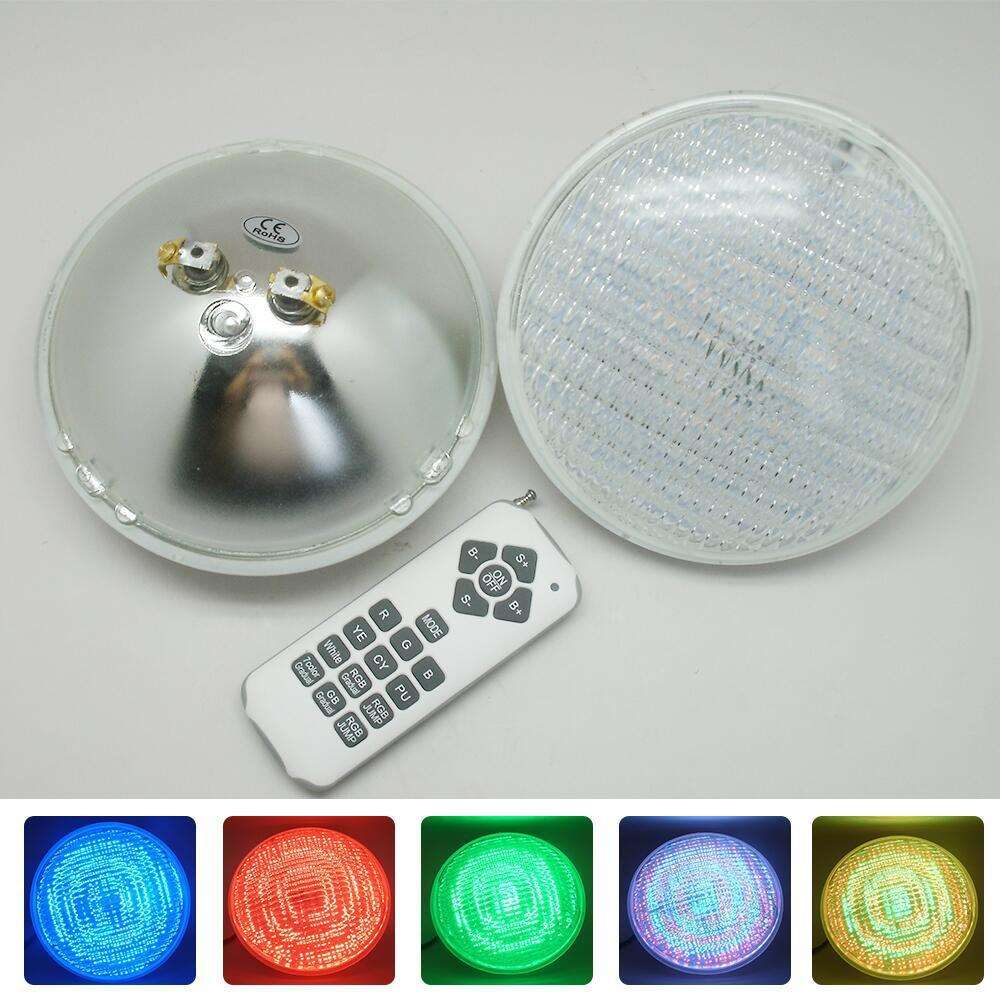 LED嵌入式PAR56泳池灯四色GNL-PAR56-72*1WRGBW12V鱼池灯
