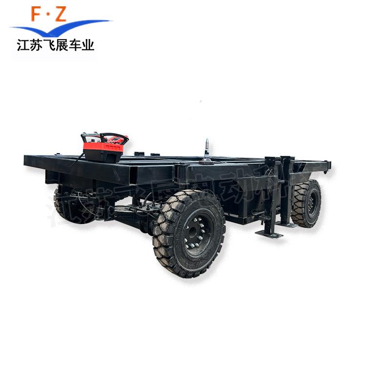 电动四轮工业遥控车无人智能线控二次开发建筑用中建渣浆泵底盘