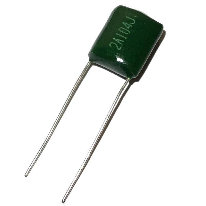 CL11100V104JP8环保大体积104J100V0.1UF涤纶电容2A104J