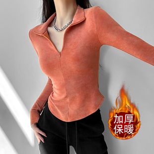 高级感爆款 加绒厚外套女款 百搭小香风上女衣3035 春季 唐造2025新款