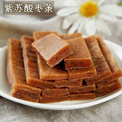 紫苏酸枣条湖南特产原味酸枣糕纯手工新鲜健康儿童酸甜开胃零食